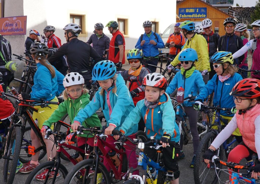 Radsportabteilung des Skiclub Löffingen Foto Silvia Bächle